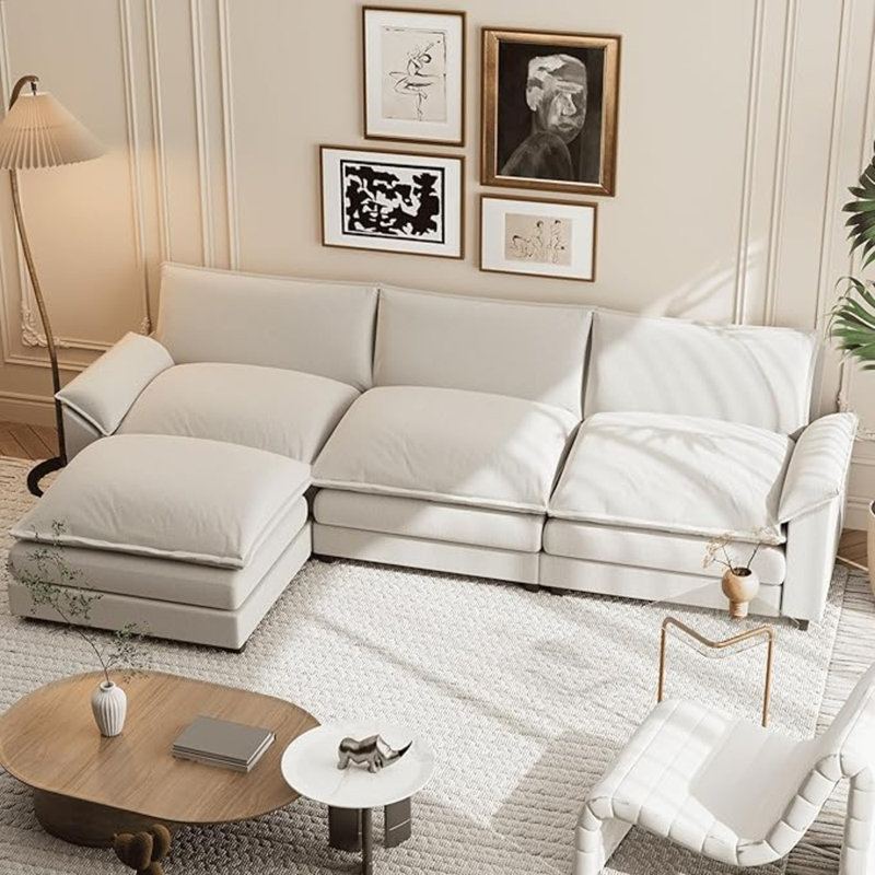 Soft l shaped sofa online